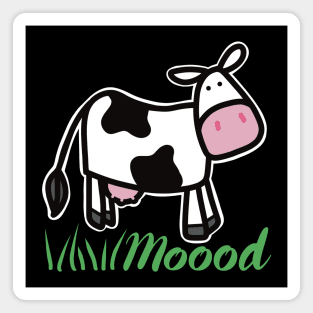 Moody Cow Moood Magnet